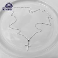 ราคา สร้อยคอเงินแท้ พร้อมจี้เงินแท้ ไม้กางเขนฝังเพชรcz สร้อยคอ อิตาลี เส้นจิ๋วขนาด 1 มิล 16 นิ้ว 18 นิ้ว 20 นิ้ว (16116437941)