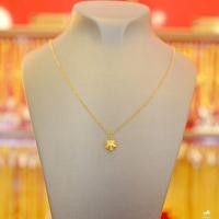ราคา สร้อยคอทองคำแท้ครึ่งสลึง จี้ดาว หนัก 1 9 กรัม ทองคำแท้ 96 5 ขายได้ จำนำได้ มีใบรับประกัน (7689708767)