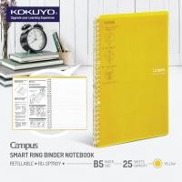 ราคา Campus Loose Leaf File แฟ้มเติมไส้ สมุดเติมไส้ ขนาด A5 B5 ของแท้นำเข้าจากญี่ปุ่น พร้อมกระดาษรีฟิล Kokuyo (11913269574)