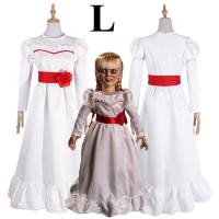 ราคา CP58 2 ชุดผี ชุดแอนนาเบลล์ ชุดตุ๊กตาผี แอนนาเบลล์ ตุ๊กตาผี Dress for Annabelle Suit The Conjuring Ghost Halloween Costume Movie Party Cosplay Fancy Outfit (7180970150)