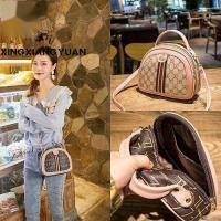 ราคา Miss LAVA แฟชั่นใหม่สีPuกระเป๋าผู้หญิงกระเป๋าถือพิมพ์ลายกระเป๋าสะพายไหล่กระเป๋าสะพายโทรศัพท์มือถือกระเป๋าครึ่งวงกลม (4854430996)