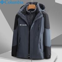 ราคา COLUMBIA Ski Wear คนรักผู้ชายและผู้หญิง Triad เสื้อแจ็คเก็ตสกีภูเขากันลมกลางแจ้งสองชิ้น (16743287115)