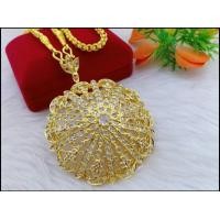 ราคา พร้อมส่งจี้จั่นเพชรซีกหน้ากว้างน้ำหนัก5 บาท พร้อมสร้อยคอ 24 นิ้ว (8341335100)