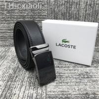 ราคา เข็มขัด Lacoste เข็มขัดผู้ชาย เข็มขัดหัวเข็มขัดอัตโนมัติ เข็มขัดหนัง เข็มขัดธุรกิจ แฟชั่นสบาย ๆ กล่องของขวัญ gift (10460407758)