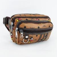 ราคา กระเป๋าคาดเอว กระเป๋าคาดอกผู้หญิงผู้ชาย 1501M 1502M ขนาดใหญ่ BIG Fashion ลายการ์ตูนมิกกี้เมาส์หนัง PU กันน้ำได้ (19722126196)