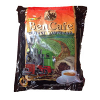 ราคา Ben Cafe 3in1 Instant Coffee Mix เบน คาเฟ่ กาแฟรถไฟ กาแฟปรุงสำเร็จ 20g x 50ซอง (1366458095)