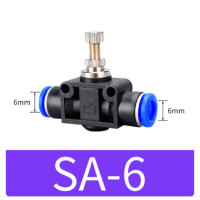 ราคา ข้อต่อ ข้อต่อลม SA ข้อต่อปรับความเร็วลม ข้อต่อ Fitting ตัวปรับแรงดันลม ปรับการไหลของลมแบบหมุน ข้อต่อ 2 ทาง (20135676282)