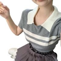 ราคา JaneCoco เสื้อยืดแขนสั้น คอเปาโล แฟชั่นสวย พร้อมส่ง (20237748910)