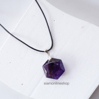 ราคา STONE PENDANT สร้อยคอ ประดับจี้หินนำโชค เลือกหินได้ หินแท้ by siamonlineshop (17606557212)