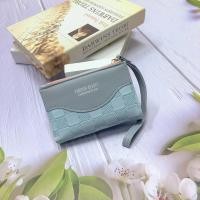 ราคา 3014กระเป๋าสตางค์ใบสั้น3พับกระเป๋าสตางค์ใบสั้น มีซิปใบสำหรับใส่เหรียญ (19515347335)