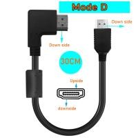 ราคา สาย HDMI 90 องศา สาย HDMI 2 0 สั้น 4K 60Hz สาย HDMI มุมขวา สายแปลงอะแดปเตอร์ HDMI มุมสั้น รองรับ HDMI Arc HDMI HDR HDMI CEC เข้ากันได้กับ PS5 Xbox Series X Apple TV HDTV (20135771299)