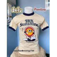 ราคา เสื้อยืดวินเทจจั๊มแขน ซันชาย (19248246670)