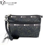 ราคา LeSportsac กระเป๋าคลัทช์7105กระเป๋ามือถือลายการ์ตูนกระเป๋าเครื่องสำอางสองชั้นกระเป๋าเก็บของกันน้ำมีซิปสองเส้นพร้อมเชือกคล้องมือ (20243634164)