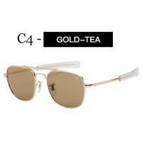 ราคา แฟชั่นใหม่นักบินแบรนด์ผู้ชายแว่นกันแดดนักออกแบบกองทัพอเมริกันออปติคอล AO แว่นตากันแดด AO8054 (17161928886)