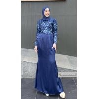 ราคา ชุดเดรสออกงาน เดรสมุสลิมรุ่นนาตาชา เนื้อผ้าซาร่า เดรสลูกไม้ เดรสยาว เดรสหางปลา ชุดเดรสลูกไม้ ชุดนิกะห์ ชุดเดรสไปงานแต่ง มีไซซ์ S M L (18931434627)