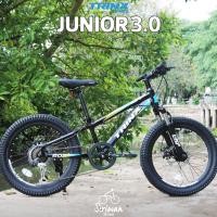 ราคา TRINX Junior 3 0 MTB สำหรับเด็ก เฟรมอลูมิเนียม ล้อ 20 นิ้ว 7sp ดิสก์สาย (18539336018)