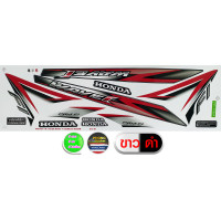 ราคา สติ๊กเกอร์ เวฟ 110i สติ๊กเกอร์มอไซค์ wave 110i ปี 2017 รุ่น 26 ซี่ลวด สีสวย สีสด สีไม่เพี้ยน (14354370961)