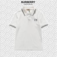 ราคา เสื้อโปโลผู้ชายแขนสั้นBURBERRY 1 1 เสื้องานป้ายเบอร์เบอรี่ เสื้อผ้าแฟชั่นผู้ชาย เสื้อเบอร์เบอรี่ เสื้อburberry TF2สีขาว (15731595739)