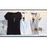 ราคา เสื้อแขนสั้นคอเหลี่ยม งานป้าย 99M ผ้าเรย่อนเนื้อดีทรงสวย อก 32 38 ยาว 22 จ้า (11675564663)