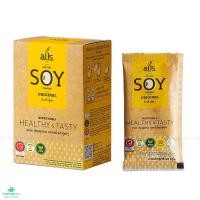 ราคา alls น้ำเต้าหู้ผง instant soy powder ผงน้ำเต้าหู้ 1 กล่องบรรจุ 8 ซอง 3 รสชาติให้เลือก ไม่ใส่น้ำตาล น้ำเต้าหู้ (19208435153)