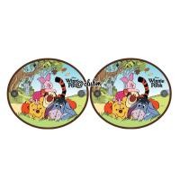 ราคา ม่านบังแดดข้างในรถ แพ๊คคู่ 2 ชิ้น ลายการ์ตูน กันแดด กันUV ได้ดี มีจุ๊บยางติดกระจก Sunshade HelloKitty Mickey Pooh (21125488927)