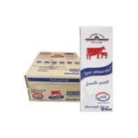 ราคา ไทย เดนมาร์ค นมยูเอชที รสจืด 250มล ยกลัง 36กล่อง นมจืด นม (20672201610)