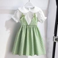 ราคา WANDER ชุดเดรสเด็กผู้หญิง ชุดเด็กหญิง3 12ปี เดรสคอตุ๊กตาชุดเดรสเด็กโต เสื้อผ้าเด็กผญ เสื้อผ้าเด็กโต2376 (19604884044)