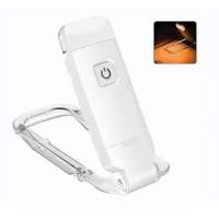 ราคา LED USB ชาร์จหนังสือไฟอ่านหนังสือความสว่างปรับป้องกันดวงตาคลิปหนังสือแสงแบบพกพาที่คั่นอ่านแสง (16389250181)