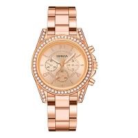 ราคา GENEVA นาฬิกาข้อมือผู้หญิง สแตนเลส เครื่องประดับ นาฬิกาแฟชั่น นาฬิกาข้อมือควอทซ์ พร้อมส่ง แฟชั่นผู้หญิง (14496182565)