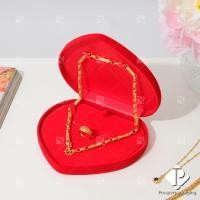 ราคา กล่องกำมะหยี่ใส่เครื่องประดับ set หัวใจ ใส่แหวน 2 ใบ และ หัวใจกล่องเซ็ต 1 ใบ จัดเก็บเครื่องประดับ แหวน ต่างหู กำไล สร้อย (12952967246)