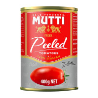 ราคา มัตติ มะเขือเทศปลอกเปลือก 400 กรัม Peeled Tomatoes 400g Mutti brand (21029775225)