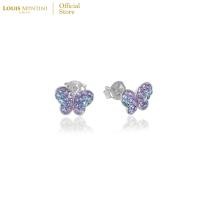 ราคา Louis Montini Jewelry Sterling Silver 925 Earrings ต่างหูเงินแท้ 92 5 ต่างหูผู้หญิง รูปผีเสื้อ LJER29 (11671259098)