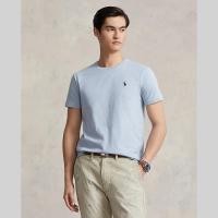 ราคา Sale Polo Ralph Lauren เสื้อยืดผู้ชาย Tee Custom Slim Fit Jersey Crewneck T Shirt รุ่น MNPOTSH1N821821 สีฟ้า (20809204604)