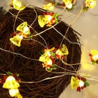 ราคา 2เมตรคริสต์มาส S Tring แสงลูกอมไม้ยันรักแร้ระฆังเครื่องประดับนางฟ้าไฟของขวัญเด็กบ้านคริสต์มาสปีใหม่พรรคตกแต่ง2023 (16830096574)