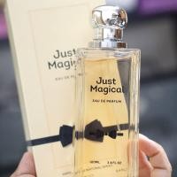 ราคา ราคาต่อขวด น้ำหอมผู้หญิง JUST MAGICAL EAU DE PARFUM 100 มล โทนกลิ่นหอมแบบเนื้อไม้และไอดิน สดชื่นและผ่อนคลาย (11125534421)