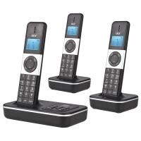 ราคา TAM T D1002 BISOFICE เครื่องตอบรับอัตโนมัติโทรศัพท์ไร้สายโทรศัพท์3เครื่องตอบรับอัตโนมัติหมายเลขผู้โทร สายรอ1 6มีหน้าจอ LCD 3เส้นแบตเตอรี่ชาร์จได้รองรับ16ภาษาสำหรับการประชุมที่บ้านในสำนักงาน (192622196
