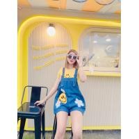 ราคา เอี้ยมยิ้ม งานผ้ายีนส์แท้ แต่งยิ้ม งานยีนส์ สวยๆๆๆๆ เป็นทรงเอี้ยมแต่งกระเป๋า (20353260776)