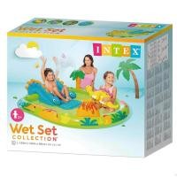 ราคา Sale Toys R Us Intex อินเท็กซ์ สระน้ำเป่าลมพร้อมสไลเดอร์ไดโนเสาร์น่ารักมาก 929775 (16481061249)