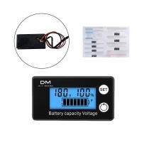 ราคา pcbfun สินค้าใหม่มาแรง DM6133A DC8 100V สองสายดิจิตอลโวลต์มิเตอร์แสดงแรงดันไฟฟ้านาฬิกาแบบมีสายฟังก์ชั่นปลุกอุณหภูมิไม่กันน้ำตัวบ่งชี้เปอร์เซ็นต์แรงดันแบตเตอรี (19424298577)
