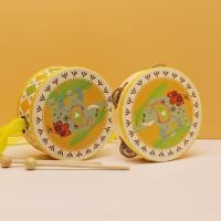 ราคา กลองไม้ตีกลองสองด้านสำหรับเด็กเครื่องดนตรีเคาะสำหรับเด็กกลองไม้ตีกลองมือกลองไม้ตีกลองของเล่นดนตรีสำหรับการศึกษาปฐมวัยกลองเล็ก (11111980926)