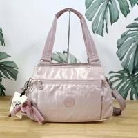 ราคา กระเป๋าถือและสะพายไหล่ KIPLING ELISE HANDBAG วัสดุ Nylon Polyester ขนาดกำลังพอดี จุของได้มาก งานแท้outlet (17647375093)