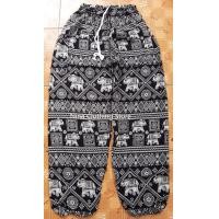 ราคา กางเกงลายช้าง กางเกงช้าง กาเกงขายาว กางเกงใส่ไปทะเล สีเขียว Elephant pants Harem Pant Yoga Pants (9076105468)
