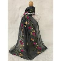 ราคา ผ้าพันคอ ผ้าคลุมไหล่ ผ้าปักดอกไม้ ลายมาใหม่ (18305136549)