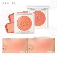 ราคา FOCALLURE Natural JasmineMeetsRose Blush High Pigment Soft And Smooth Texture Durable Long Lasting Easy To Apply Non Cakey Not Easy To Break Easy To Blend (9036794730)