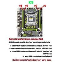 ราคา X79 Motherboard LGA2011 DDR3 with Eight Core Support E5 2650 CPU PCI E NVME M 2 for Computer Motherboard (19982310275)