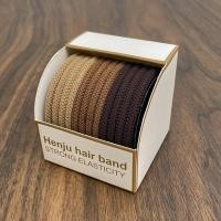 ราคา ชุดยางรัดผมสายโทรศัพท์รัดยางยืดหยุ่นสูงพร้อมเชือกกล่องผมแบบผมแบบเรียบใหม่ (19599313222)