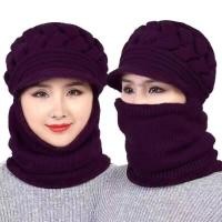 ราคา หมวกกันหนาวผญ หมวกไหมพรมหญิง หมวกฤดูหนาว กลางแจ้ง กำมะหยี่ บวกข้น กันลม หมวกผ้าพันคอ หมวกไหมพรม หมวกไหมพรม หมวกฤดูหนาว (16711291945)