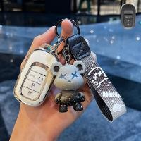 ราคา เคสกุญแจเคสกุญแจรถยนต์ Honda Honda HR V เคสกุญแจซิตี้ซีวิค Honda Keychain ฝาครอบกุญแจ Tpu (19067713419)