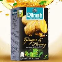ราคา ดิลมา ชาซอง ชาดำ กลิ่นจิงเจอร์ แอนด์ ฮันนี่ 20 ซอง Dilmah Ginger Honey Flavoured Ceylon Black Tea 20 Tea Bags ชาศรีลังกาอันโด่งดัง (14464700438)