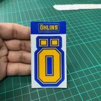 ราคา สติกเกอร์ OHLINS โอลิน VR46 3Mสะท้อนแสง ขนาด3 5x7cm สำหรับแปะมอไซค์ หรือแปะเพื่อความสวยงามหรือตามใจชอบ (16412592631)